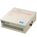 YLI YP902123 - Fuente de Energía para Control de Acceso con Gabinete: Incluye Relevador NO/NC, Protección contra Cortocircuitos y Soporte para Batería de Respaldo
