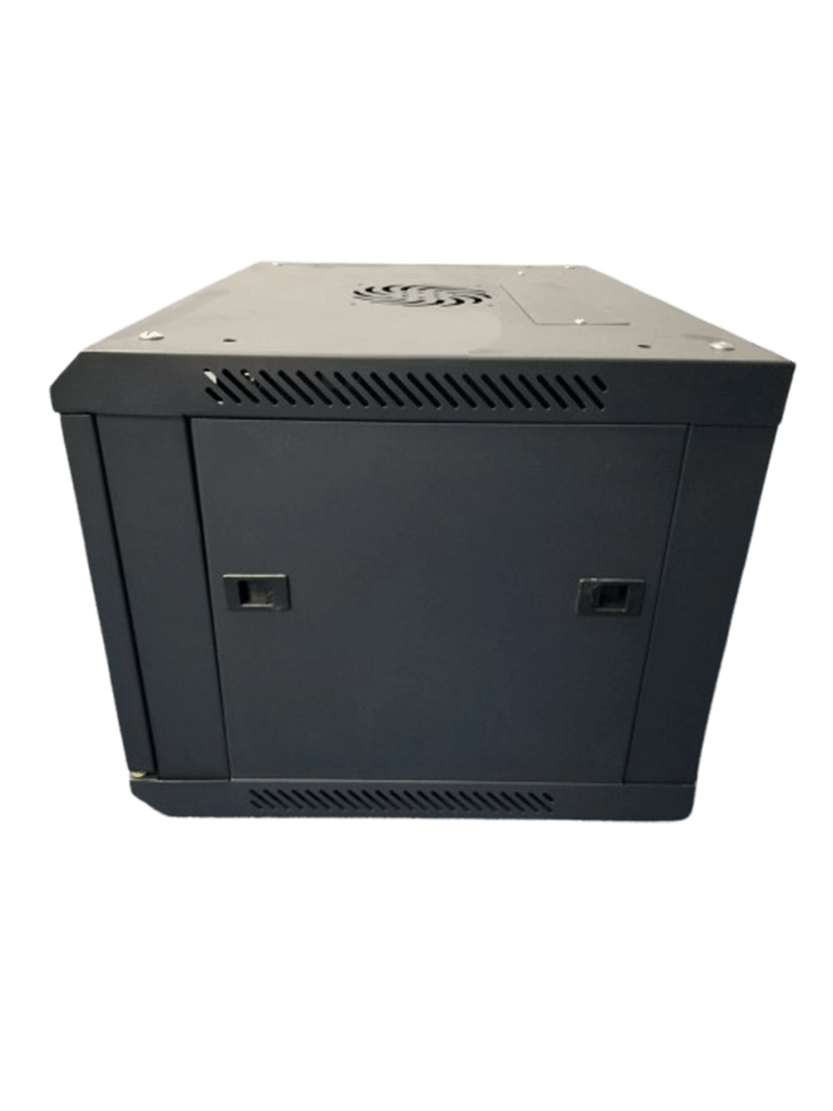 SAXXON SXR6U5406A - Gabinete de Pared Negro / 6UR / Puerta de Vidrio Templado / Dimensiones útiles: Alto 37 x ancho 53 x profundidad 40 cm - Image 5