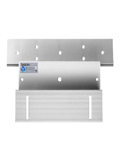 YLI MBK280NZL - Soporte de fijación ZL de aluminio para puerta con apertura interior / Compatible con cerradura magnética y YM280NLED - Image 3