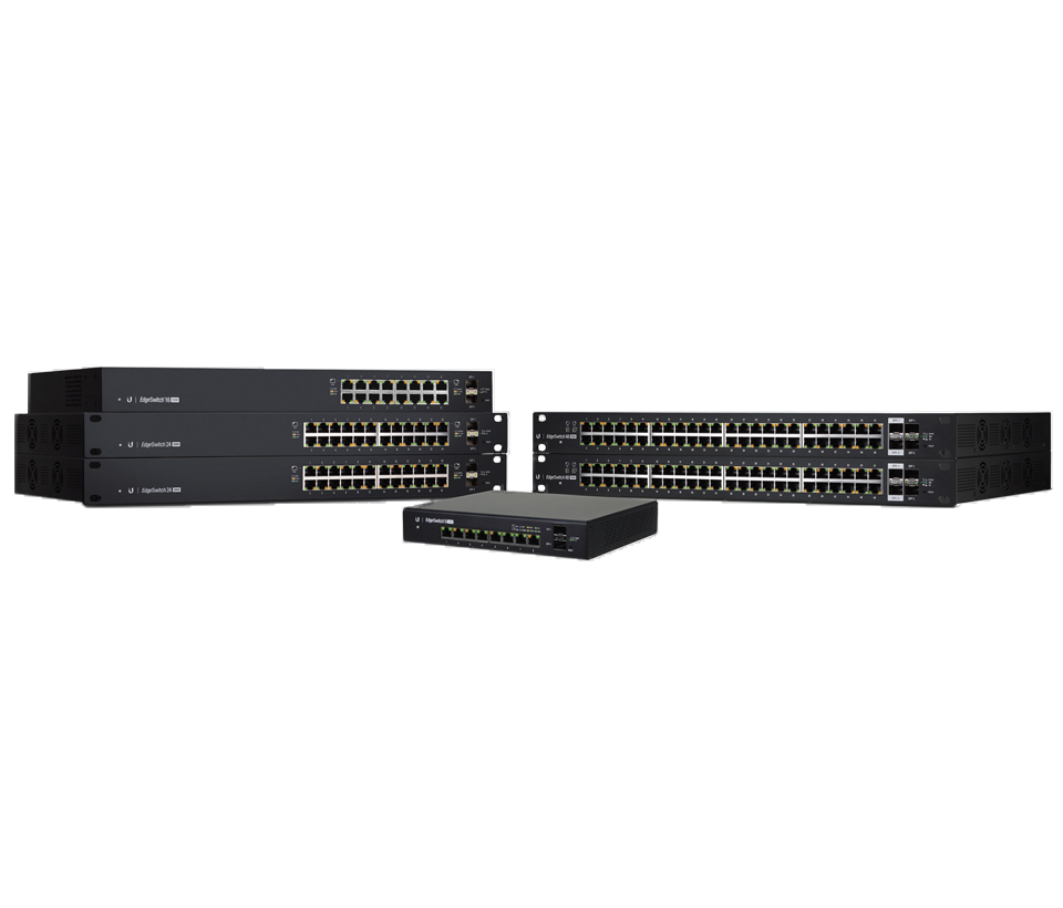 UBIQUITI ES-24-250W - Edge Switch Gigabit PoE 250W de capa 2 administrable con 24 puertos Gigabit y 2 puertos SFP. Capacidad de conmutación de 52 Gbps. - Image 4