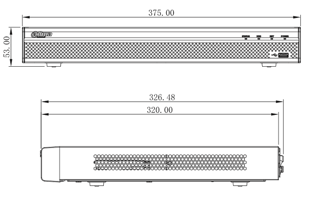 DAHUA NVR5208-8P-4KS2E - NVR 8 Canales IP 4K / H265+ / Rendimiento 320 Mbps / 8 Puertos tecnologia E PoE hasta 800M / PoE / ANPR / HDMI / PoS / 2 SATA / P2P / DEWARPING - Image 2