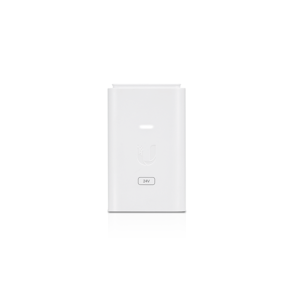 UBIQUITI POE-24-7W-G-WH - Inyector PoE Gigabit con protección contra descargas, alimentación de 24V DC a 0.3A y capacidad para reset remoto. - Image 4