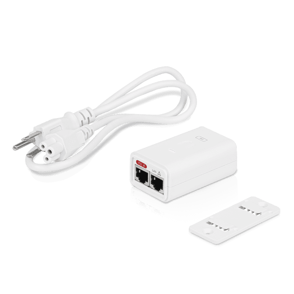 UBIQUITI POE-24-7W-G-WH - Inyector PoE Gigabit con protección contra descargas, alimentación de 24V DC a 0.3A y capacidad para reset remoto. - Image 5