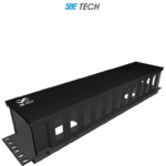 SBE TECH SBE-OH2UR - Organizador de cable horizontal 2UR