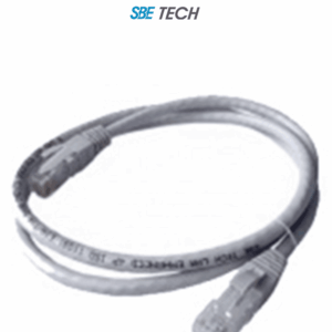 SBE TECH SBE PCC6U3.0MGY - Patch cord Cat. 6 con bota inyectada, color gris, de 3 metros