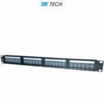 SBE TECH PPC624P - Panel de parcheo categoría 6/24 puertos