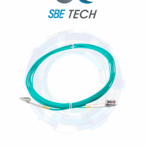 SBE TECH SBE-JUMLC-LC-2M50 - Jumper multimodo LC-LC / Tipo  50/125µm OM4 / Conector plastico / Tipo LC-LC duplex / 2 Fibras / Forro PVC con retardante a flama / Férula de cerámica de zirconia