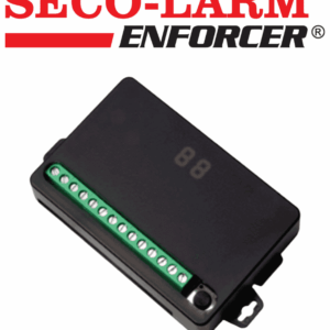 Seco-Larm SK910RD4 - Receptor de 4 Canales Independientes (4 Relevadores independientes) Inalámbrico compatible con todos los transmisores seco-larm 315MHZ