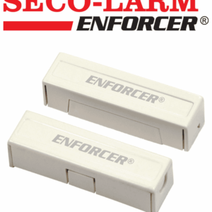 Seco-Larm SM433TQW - Contacto magnético BLANCO de sobreponer 1-1/4" (31mm) Gap Compatible paneles DSC / RISCO / BOSCH