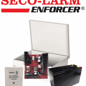 Seco-Larm Kit Fuente De Poder 7 - Kit De Poder Contiene 1 Fuente De Poder De 7 Amp, Bateria De Respaldo 7 amperes, Transformador Y Gabinete