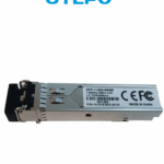 UTEPO SFP125G550M - Transceptor de fibra óptica SFP multimodo, con conector LC, velocidad de 1250 Mbps y alcance de hasta 550 metros
