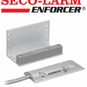 Seco-Larm SM226L3Q - Contacto Magnético metálico para cortina con bucle N.A. y N.C. (overhead) Compatible paneles DSC / RISCO / BOSCH
