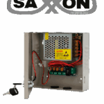 SAXXON SX5A4CH - Fuente de Poder Profesional 12 VCD / 5 Amperes / 4 Canales / 1.1 Amperes por Canal / Protección contra Sobrecargas / Led Indicador de Funcionamiento