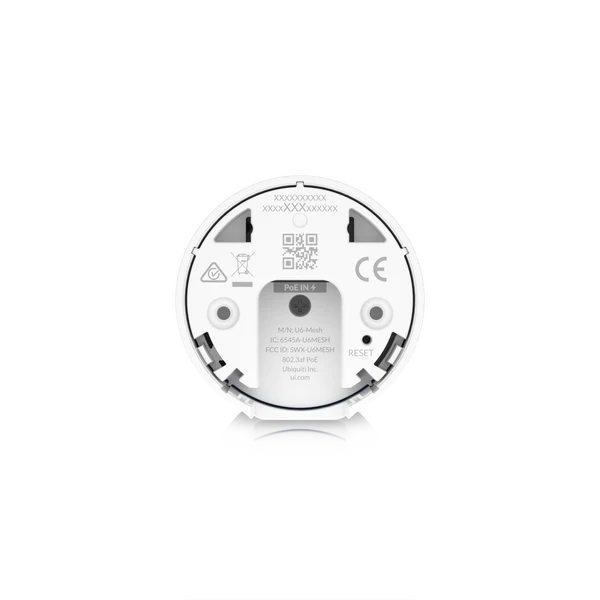 UBIQUITI U6-MESH - Punto de acceso WiFi 6 PRO, MU-MIMO 4x4 dual band 802.11ax para interior y exterior, con velocidad de hasta 4.8Gbps en 5GHz, tecnología Mesh, sin Zonas Muertas Wifi, 300 clientes,IPX5, Portal (Montaje Poste Incluido) - Image 4