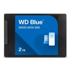 Western Digital WDS200T3B0A - Disco Duro Interno SSD 2 TB, SATA III, 6 GB/s, 2,5/7 mm, hasta 560 MB/s, Color Azul Blue