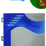 YONUSA EY10000127AF - Energizador de Alta Frecuencia para Cerco Eléctrico 10,000 V, Cobertura de hasta 10,000 metros Lineales (o 2,000 metros en 5 Líneas), Incluye Interfaz con 2 Zonas Cableadas y Soporta Módulo WiFi