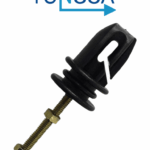 YONUSA AP401 - Aislador 3 en 1 realiza funcion de aislador Paso, esquina y tensor para cercos electricos / Resistente a la corrosión / Resistencia de tensión de 70 a 120 Kgs