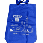VIVOTEK - MATERIAL POP - Bolsa de Tela color azul