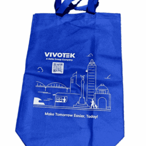 VIVOTEK - MATERIAL POP - Bolsa de Tela color azul