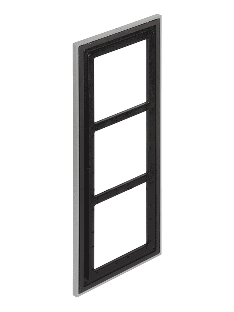DAHUA VTM126 - PANEL FRONTAL PARA 3 MODULOS CON MATERIAL DE ACERO INOXIDABLE. Y PROTECCION IP65/ IK07. COMPATIBLE CON VTO4202F - Image 2