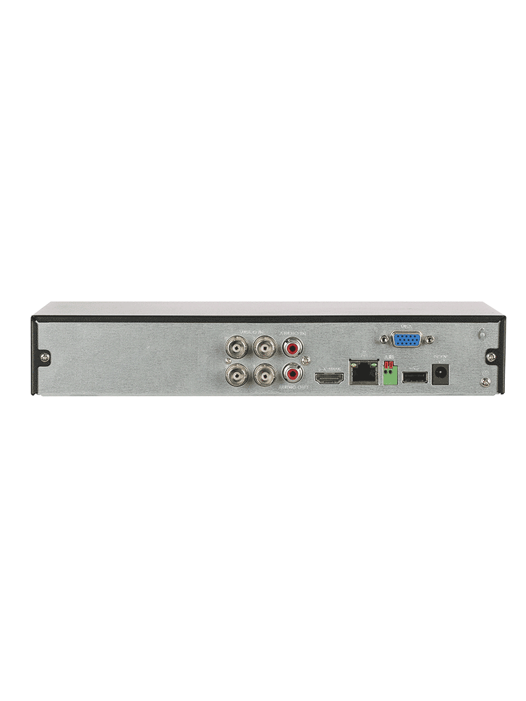 DAHUA DH-XVR5104HS-I3/T -DVR de 5MP Lite con WizSense/HDCVI X PLUS/ Soporta 4 canales+ 2 IP o hasta 6 canales IP/Audio Bidireccional en los 4 Canales/ Reconocimiento facial y protección perimetral en 1 canal/incluye SDM Plus, codificación H.265+ - Image 2