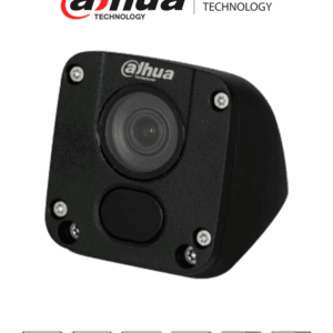 DAHUA DH-IPC-MW1230DN-HM12 - Cámara móvil IP, Tipo: cubo, Resolución: 1080p, Ideal para monitoreo en espacios reducidos, M12 6 Pines, Lente de 2.8mm, Apertura de 115°, IR de 30 metros, Protección IP67, Material metálico