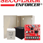 Seco-Larm Kit Fuente De Poder 2 - Kit De Poder Contiene 1 Fuente De Poder De 2.5 Amp, Bateria De Respaldo, Transformador Y Gabinete