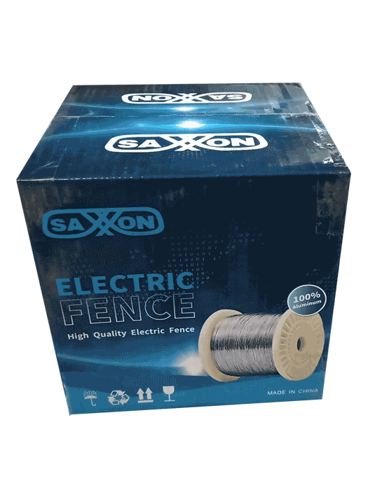 SAXXON ALUWIRE - Bobina de alambre de aluminio calibre 16 AGW / de 1.29 mm ideal para líneas de cerco eléctrico de Yonusa / Resistente a la corrosión, ideal para ambientes extremos / Hasta 500 mts lineales - Image 4