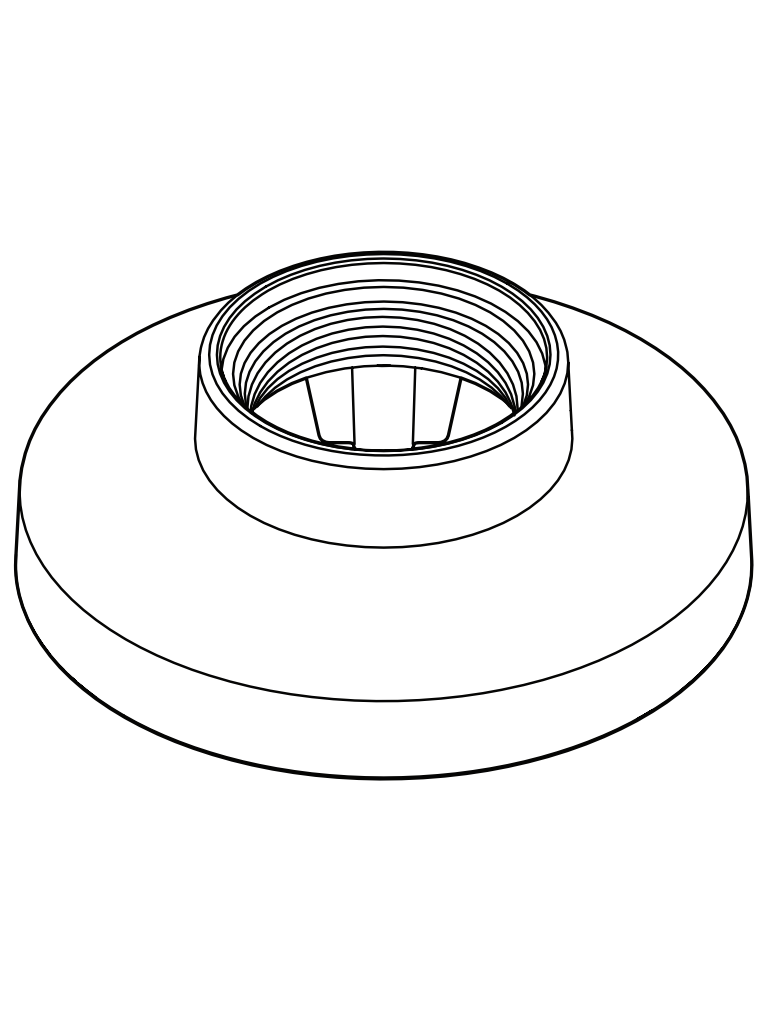 BOSCH V_NDA5081PIP - Placa de Interfaz Colgante 110mm / Montaje con NDA-U-WMT o NDA-U-PMT - Image 2