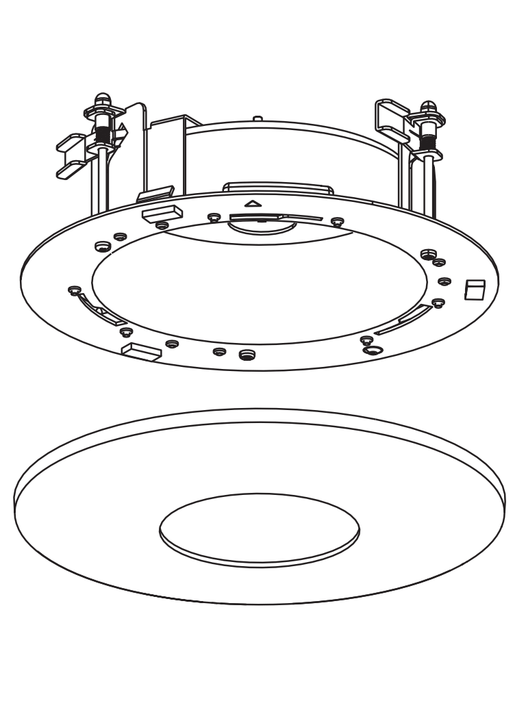 BOSCH V_NDA3083PLEN - Kit Montaje Techo Plenum FLEXIDOME 3100 - Image 2