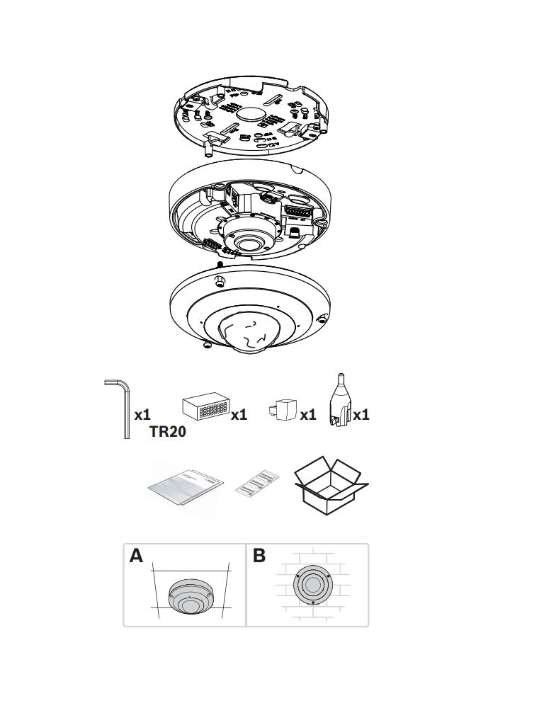 BOSCH V_NDS5704F360LE - Domo fijo 12MP 360º IP66 IR / FLEXIDOME panoramic 5100i IR - Image 2