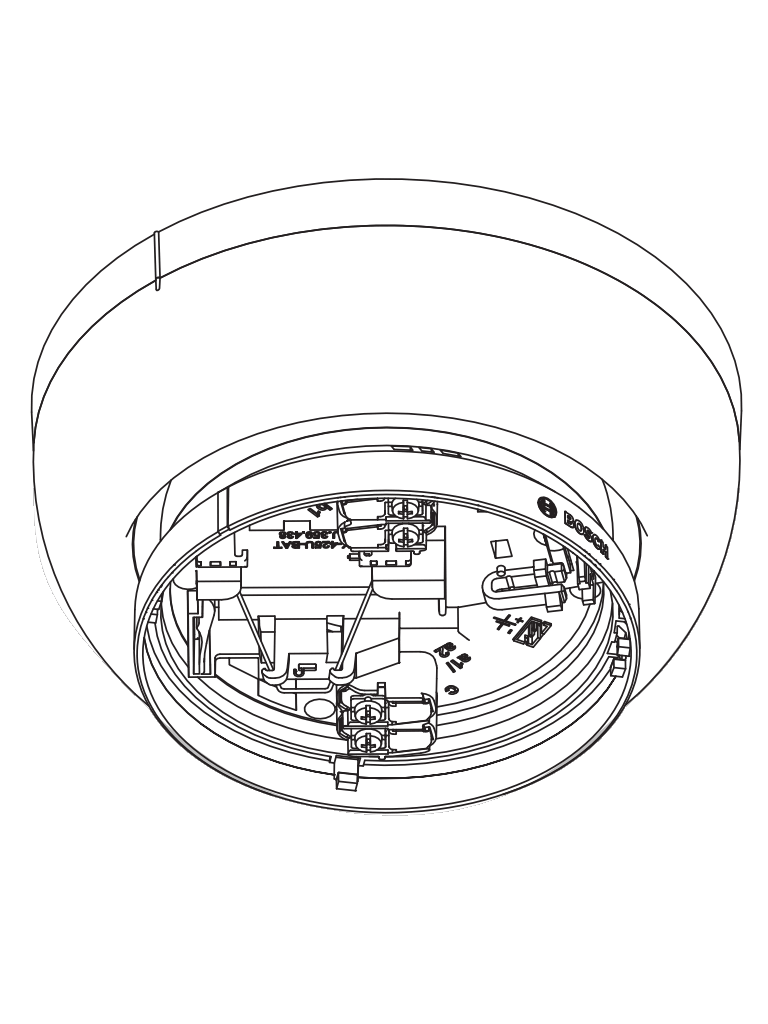 BOSCH F_FNX425URFWH - Alarma Acústica y Visual / Carcasa Blanca / Estrobo Rojo / Direccionable / All-in-One 4000 / (No incluye tapa) - Image 3