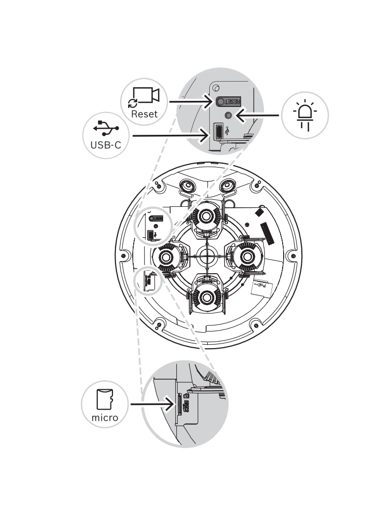BOSCH V_NDM7703AL- FLEXIDOME multi 7000i IR/ Domo fijo, 20MP IP66 IR 3,7-7,7mm - Image 3