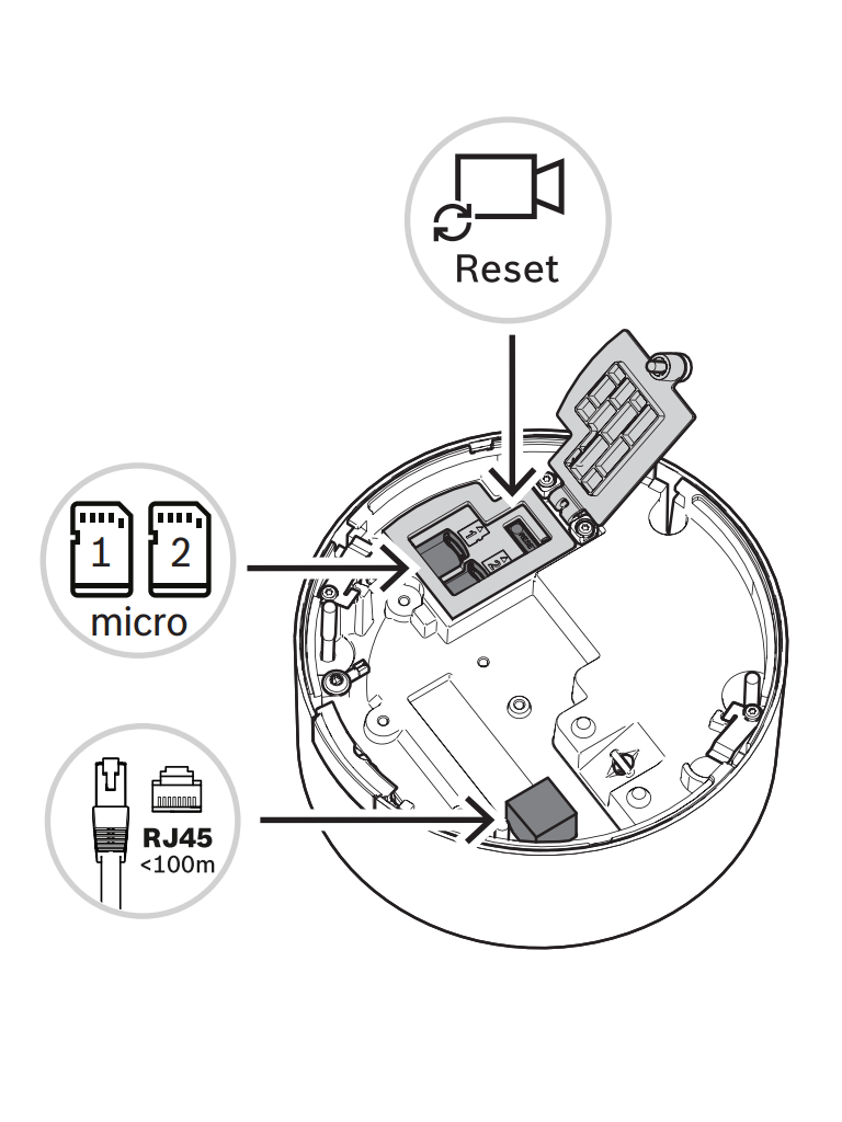 BOSCH V_NDV8502R - Domo Fijo 2MP HDR 3-9mm PTRZ - Image 3