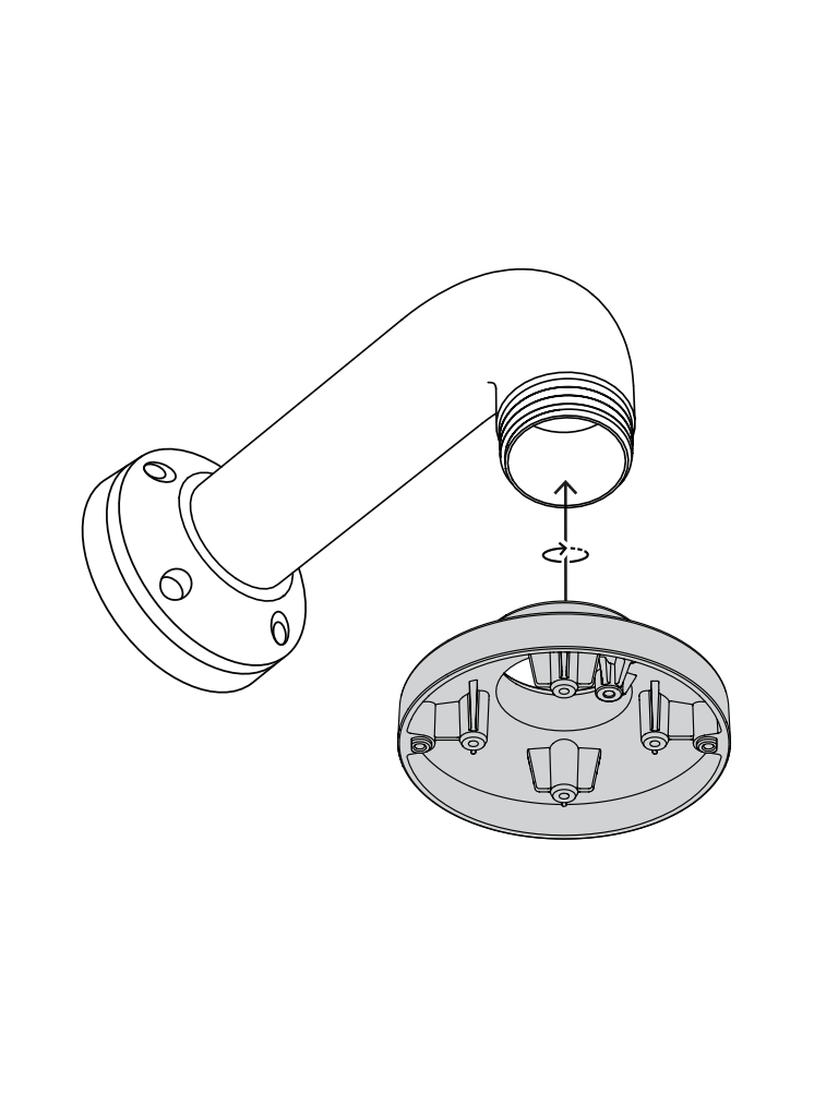 BOSCH V_NDA5081PIP - Placa de Interfaz Colgante 110mm / Montaje con NDA-U-WMT o NDA-U-PMT - Image 5