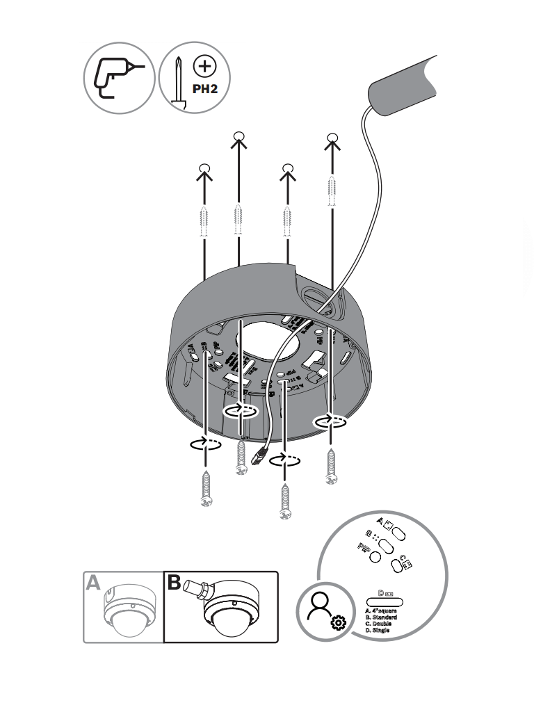 BOSCH V_NDE5702A - Domo Fijo 2MP HDR 3,2-10,5mm IP66 - Image 5