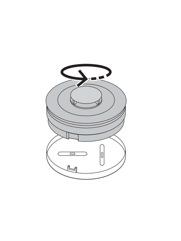 BOSCH I_RFSM2A - Detector de humo inalambrico / Sirena incorporada indica alertas de alarma / Bateria hasta 5 años / RADION Smoke - Image 6