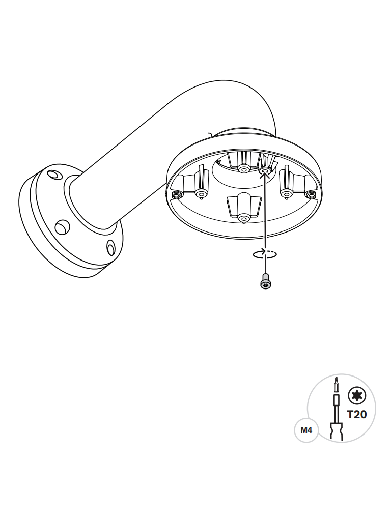 BOSCH V_NDA5081PIP - Placa de Interfaz Colgante 110mm / Montaje con NDA-U-WMT o NDA-U-PMT - Image 6