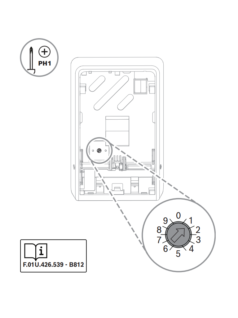 BOSCH I_B812 - Receptor Inalámbrico SDI2 / RADION / Supervisión de 504 puntos inalámbricos - Image 6