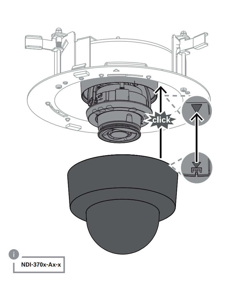 BOSCH V_NDA3083PLEN - Kit Montaje Techo Plenum FLEXIDOME 3100 - Image 7