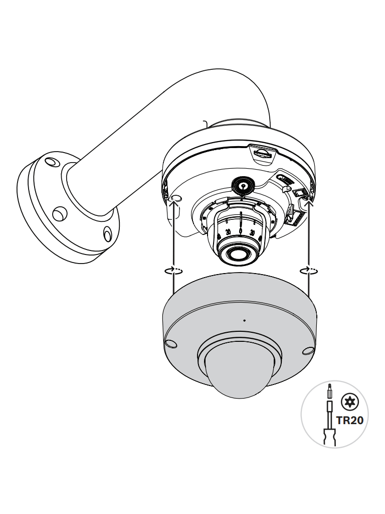 BOSCH V_NDA5081PIP - Placa de Interfaz Colgante 110mm / Montaje con NDA-U-WMT o NDA-U-PMT - Image 8