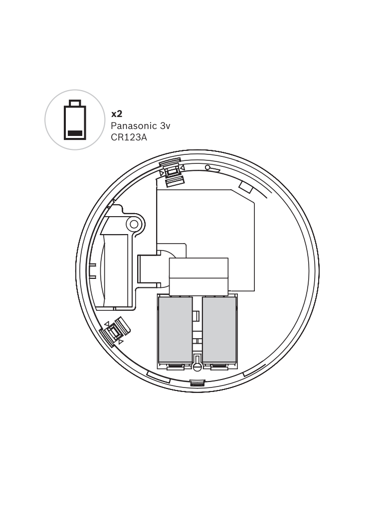 BOSCH I_RFSM2A - Detector de humo inalambrico / Sirena incorporada indica alertas de alarma / Bateria hasta 5 años / RADION Smoke - Image 12
