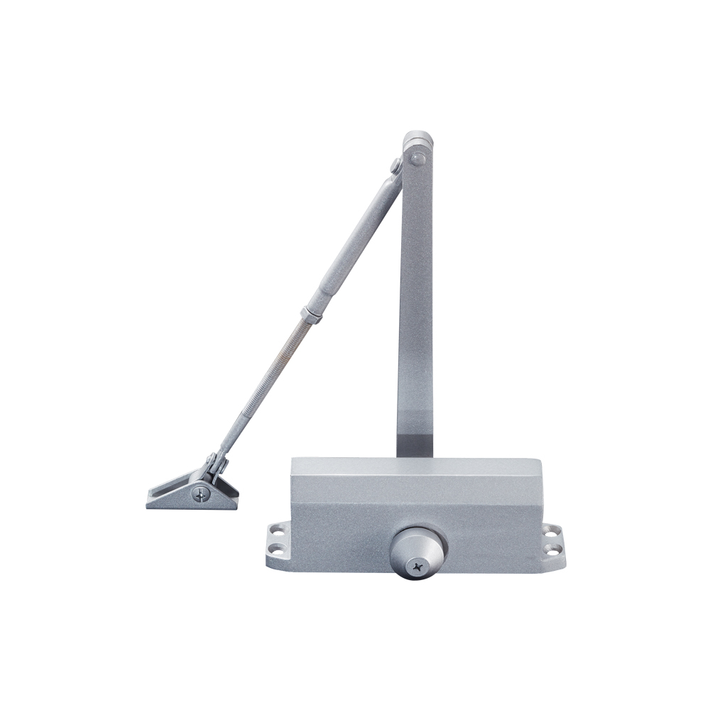 YLI YC812 - Brazo cierra puerta automático / Para puertas de 65 kg / Compatible con puertas de madera, vidrio, metal / Velocidad ajustable de cierre / Instalación izquierda o derecha - Image 2