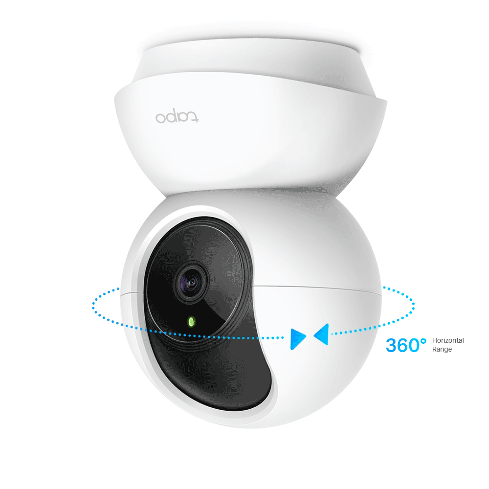 TP-LINK TAPO C210 - Cámara Domo IP PT WiFi para Interior con resolución de 3 MP, visión nocturna, WiFi 2.4 GHz, notificaciones push y ranura para Micro SD, además de audio de doble vía. - Image 2