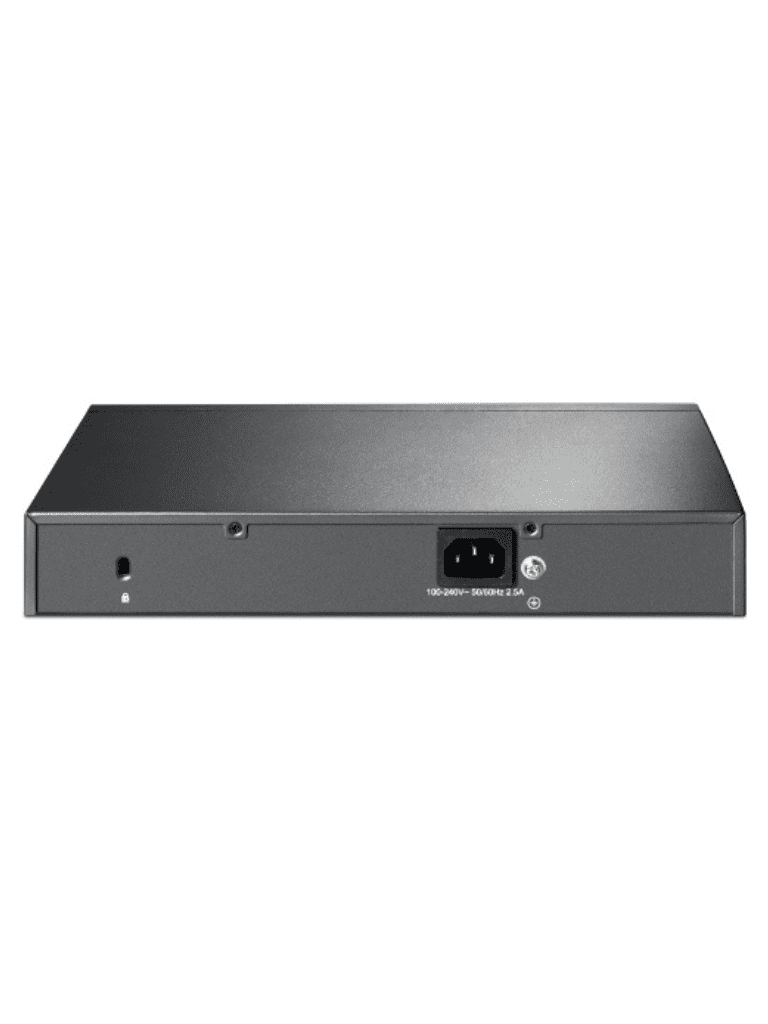 TP-LINK SG2210MP - Switch JetStream SDN administrable con 8 puertos 10/100/1000 Mbps y 2 puertos SFP, equipado con 8 puertos PoE y un presupuesto total de 150W. Permite administración centralizada a través de OMADA SDN." - Image 3