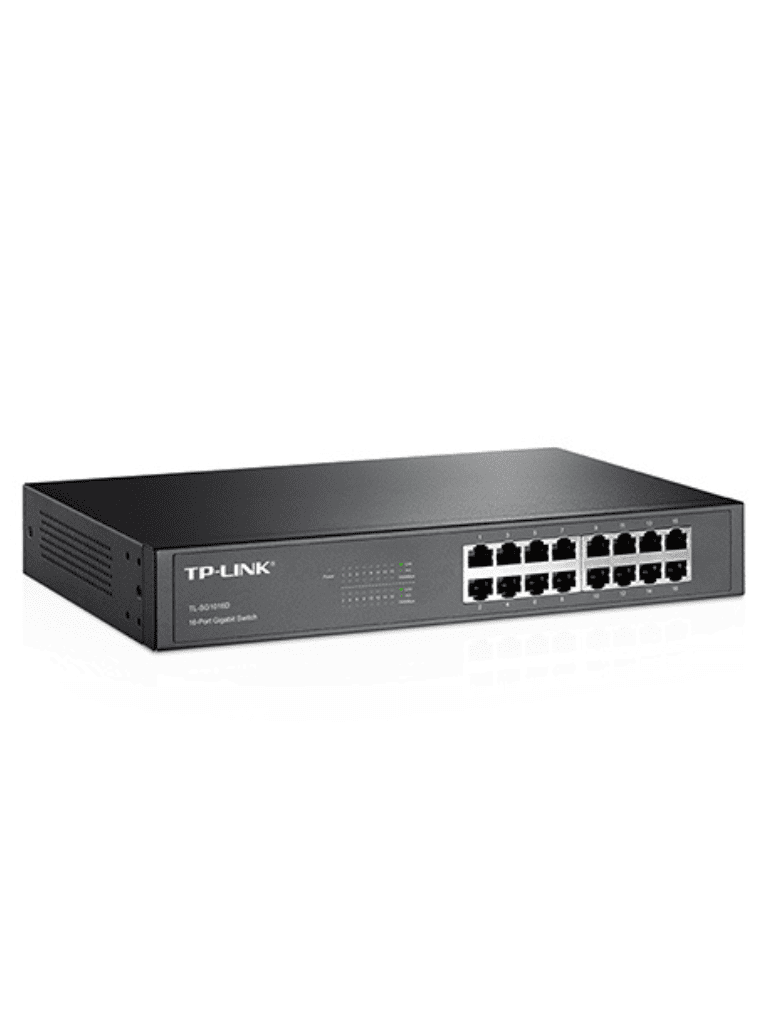 TP-LINK TL-SG1016D - Switch Gigabit no administrable de 16 puertos 10/100/1000 Mbps para escritorio/rack. - Image 2