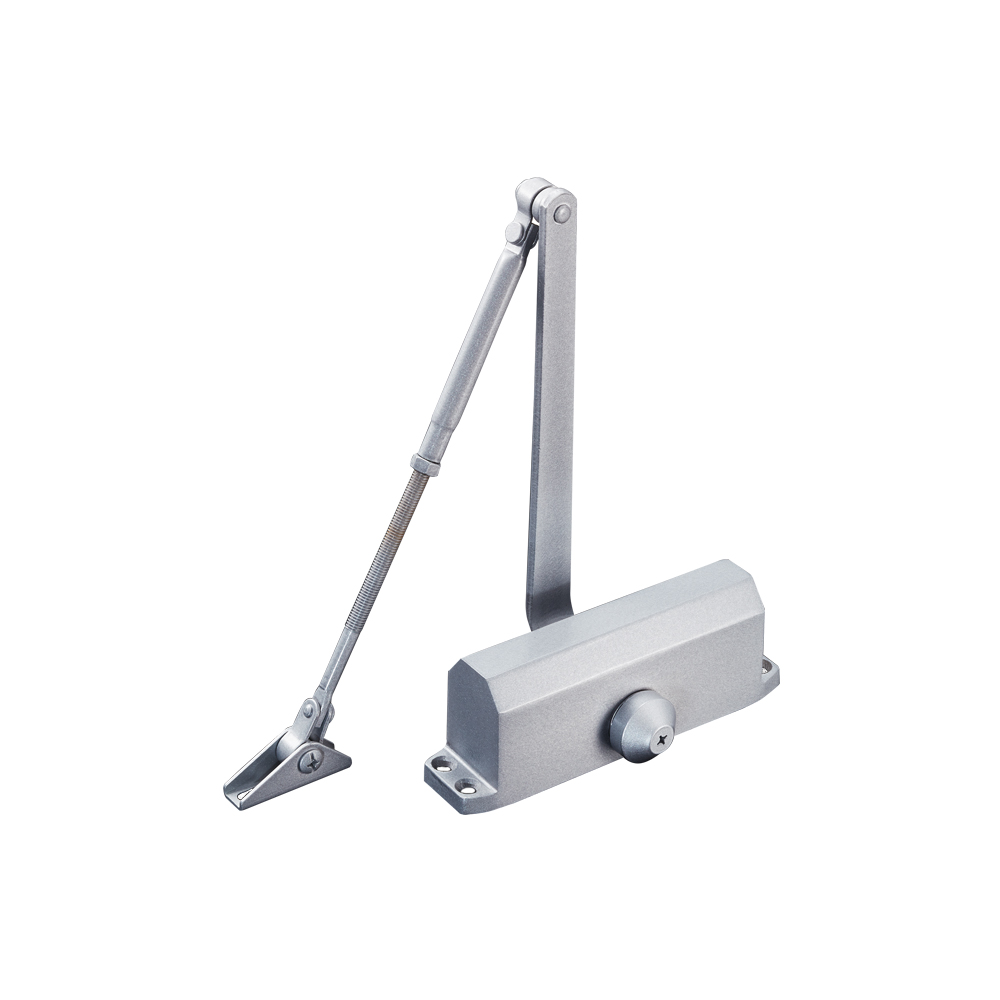 YLI YC812 - Brazo cierra puerta automático / Para puertas de 65 kg / Compatible con puertas de madera, vidrio, metal / Velocidad ajustable de cierre / Instalación izquierda o derecha - Image 3