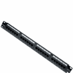 INTELLINET 520959 - Panel de parcheo Cat6 de 24 puertos, UTP, 1UR.