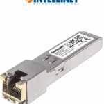 INTELLINET 523882 -Módulo transceptor SFP Gigabit RJ45 de cobre, puerto 1000Base-T (RJ45), 100 m (328 ft)