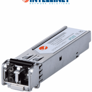 INTELLINET 545006 - Módulo transceptor SFP Gigabit de fibra óptica, con puerto LC, multimodo 1000Base-SX, y alcance de hasta 550 m